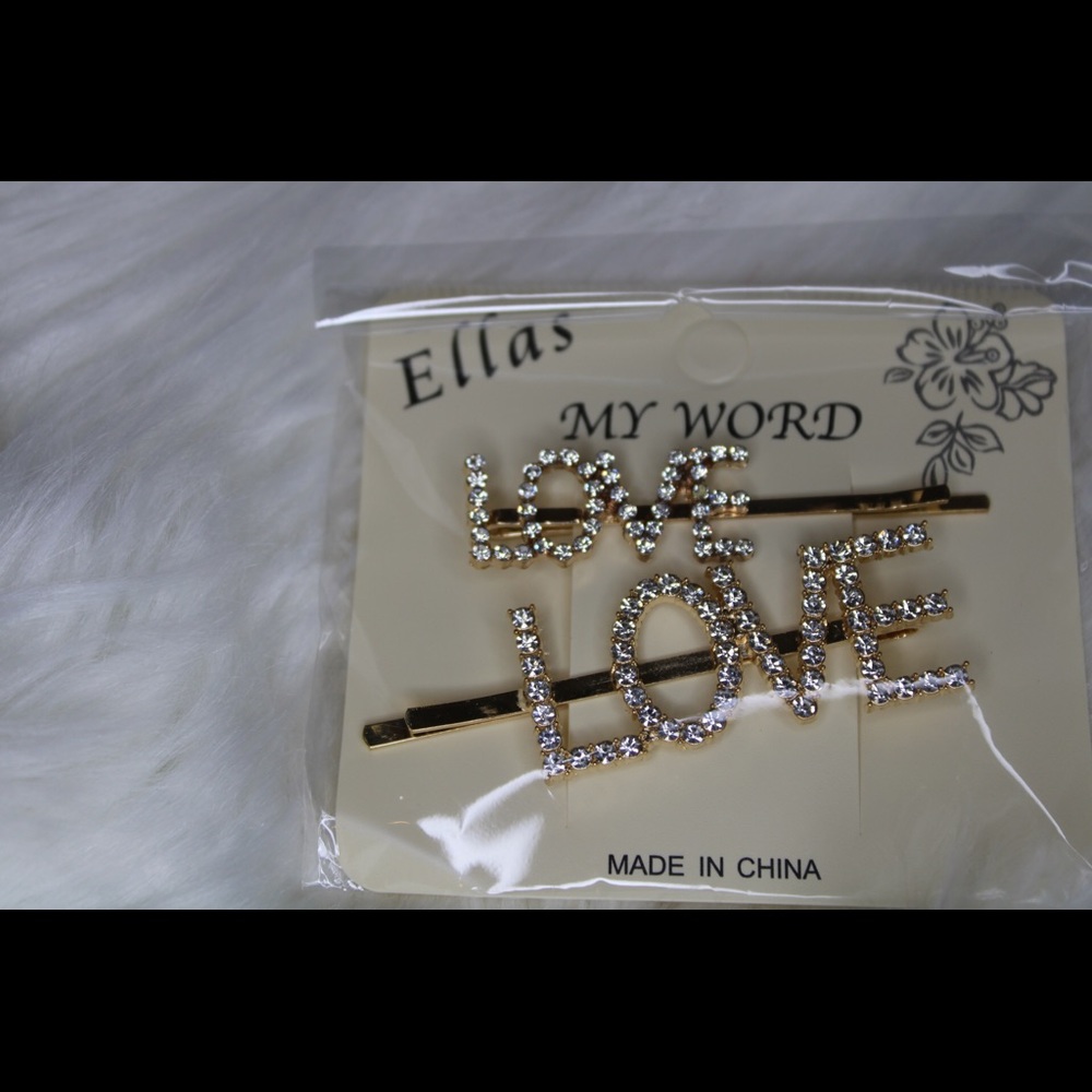 Love hairpins